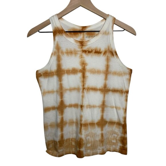 Everlane Tops - Everlane Women’s Small Sleeveless Tank Top Tie-Dye Cutaway 100% Cotton Boho Y2K